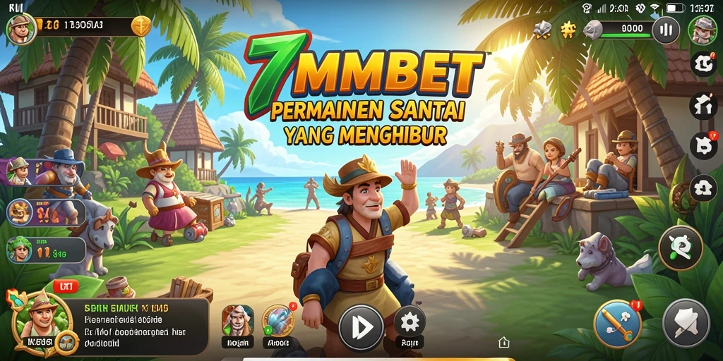 Tampilan gameplay seru dan menghibur di 7MMBET.