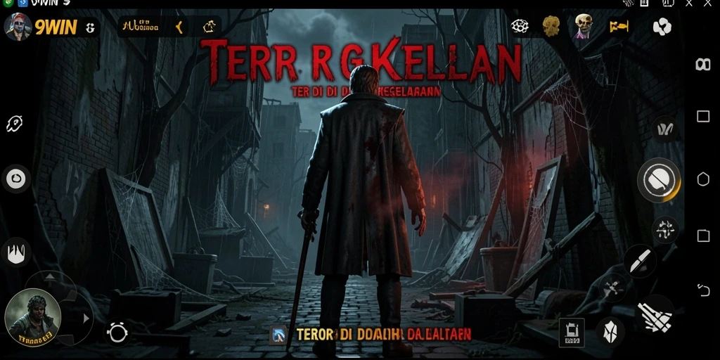 Gameplay menyeramkan 9WIN yang menantang dengan monster mengerikan dan suasana horor.