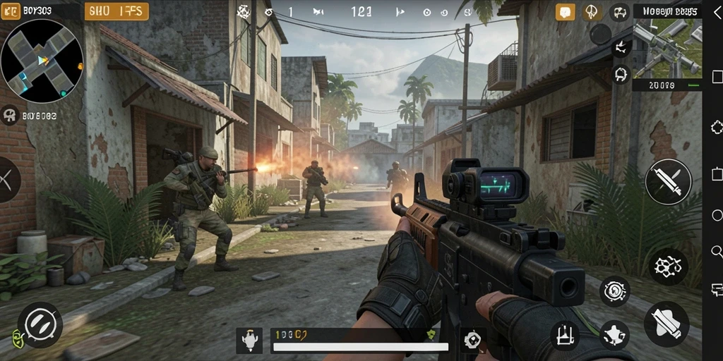 Tampilan aksi mendebarkan dalam gameplay BOY303 yang menarik.