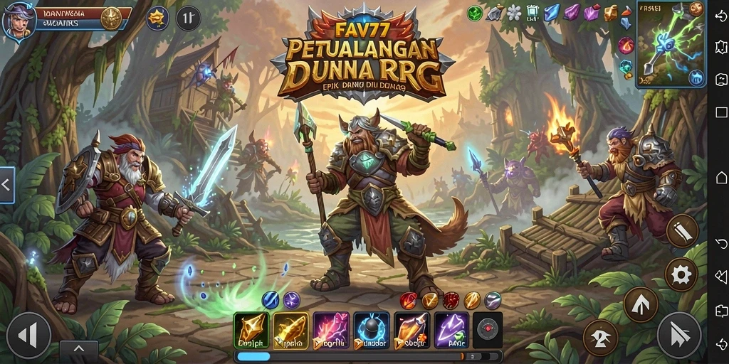 Gameplay seru dan petualangan mendebarkan di FAV77.