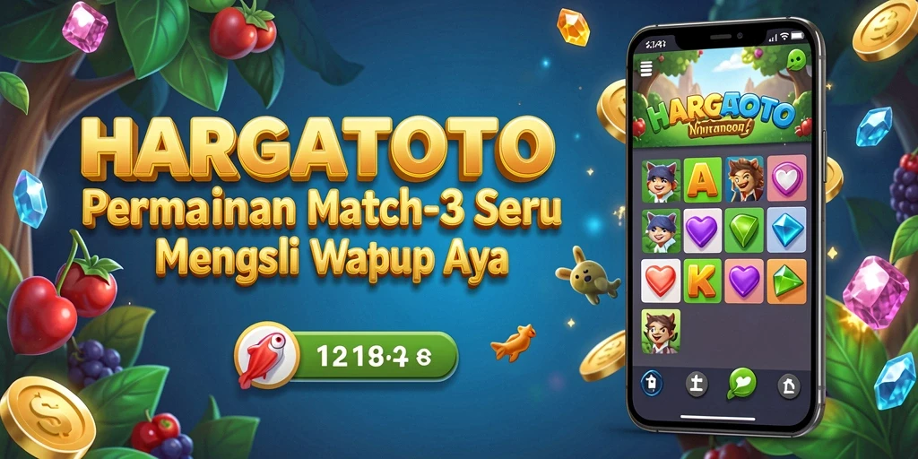 Tampilan menarik dari gameplay HARGATOTO yang penuh warna.