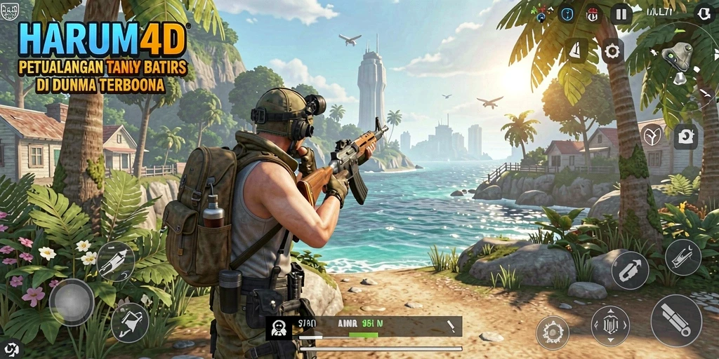 Tampilan menarik dari gameplay Open World HARUM4D yang penuh petualangan.