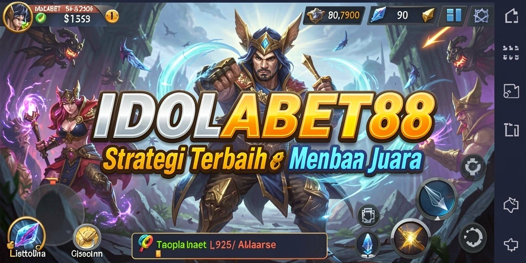 Menampilkan tampilan gameplay menegangkan dari IDOLABET88.