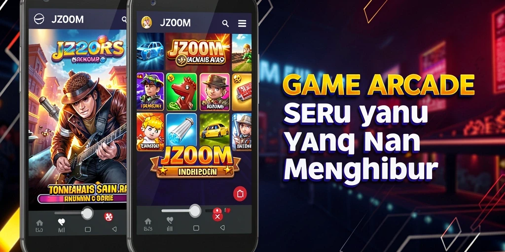 Tampilan gameplay seru dalam J200M yang penuh tantangan.