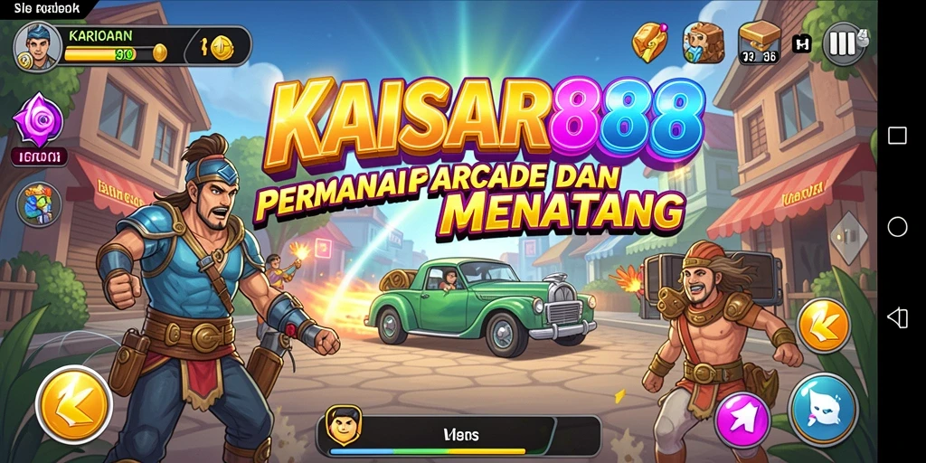 Screenshot utama KAISAR888 menampilkan aksi gameplay yang mendebarkan.