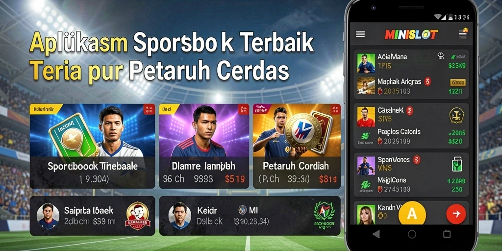 Tampilan gameplay interaktif dalam aplikasi sportsbook MINISLOT.