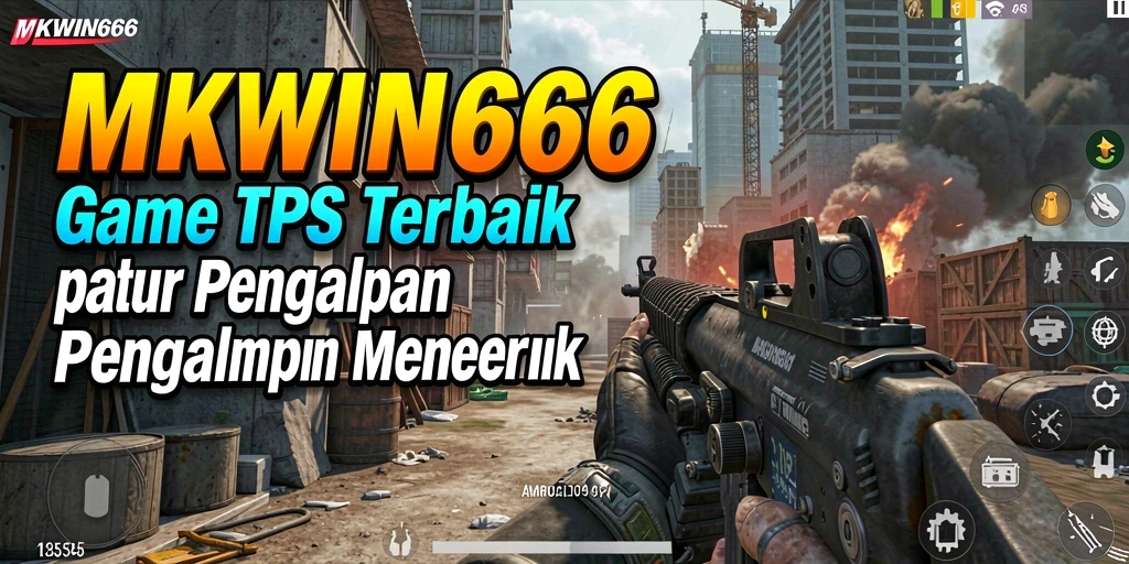 Tampilan gameplay <strong>MKWIN666</strong> yang mendebarkan dan penuh aksi TPS.