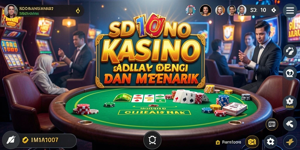 Tampilan menarik dari gameplay Kasino dalam SD107 yang memikat.