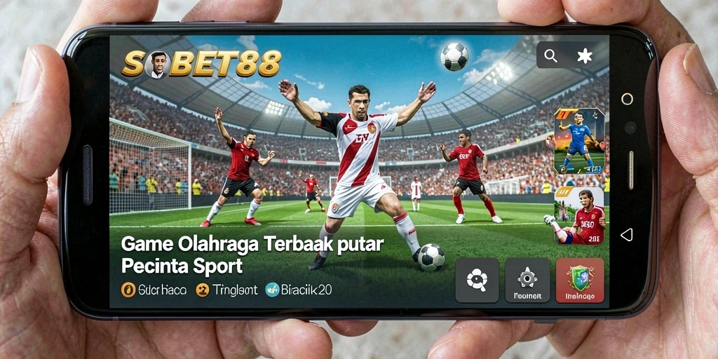 Tampilan gameplay sporty yang seru dan interaktif di SOBET88.
